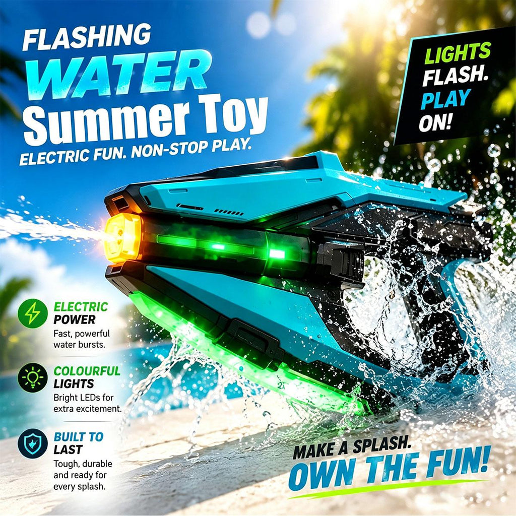 Glow Splash Adventure – LED Water Spray Toy for Magical Summer Garden Fun