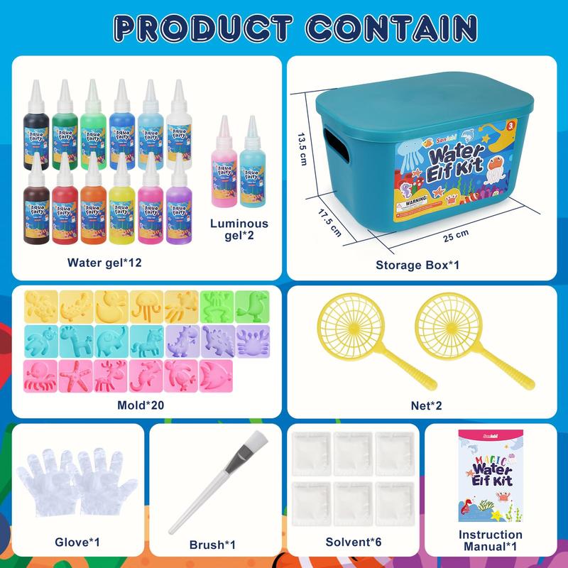 Watch Tiny Water Pets Come to Life! – Magical DIY Gel Craft Kit for Creative Kids