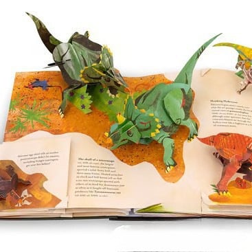 ⏰Historical Lowest Price: Save 50%-🦖3D Encyclopedia Prehistorica Dinosaurs📙HARDCOVER (🔥BUY 2 FREE SHIPPING)