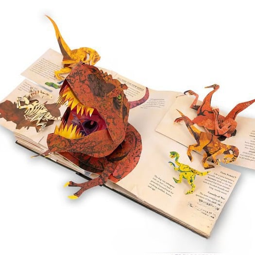 ⏰Historical Lowest Price: Save 50%-🦖3D Encyclopedia Prehistorica Dinosaurs📙HARDCOVER (🔥BUY 2 FREE SHIPPING)