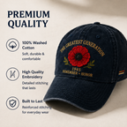 🎖️🌺 The Legacy of a Generation – Poppy Hat in Memory of 1945